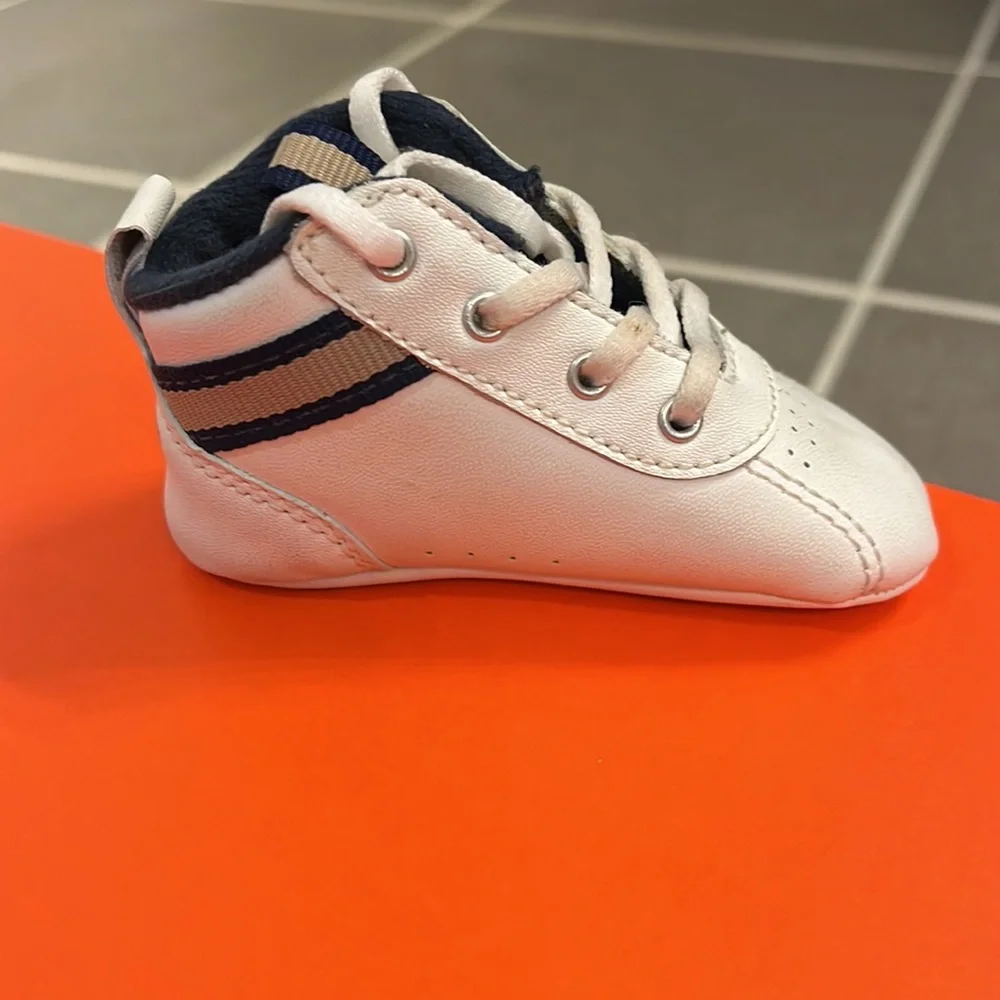 Los Angeles Rams NFL Reebok Infant Baby Crib Shoes Size 1 soft bottoms Sneakers